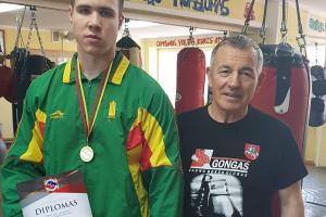 Naujiena - Lietuvos jaunimo bokso čempionate iškovoti du čempionų vardai