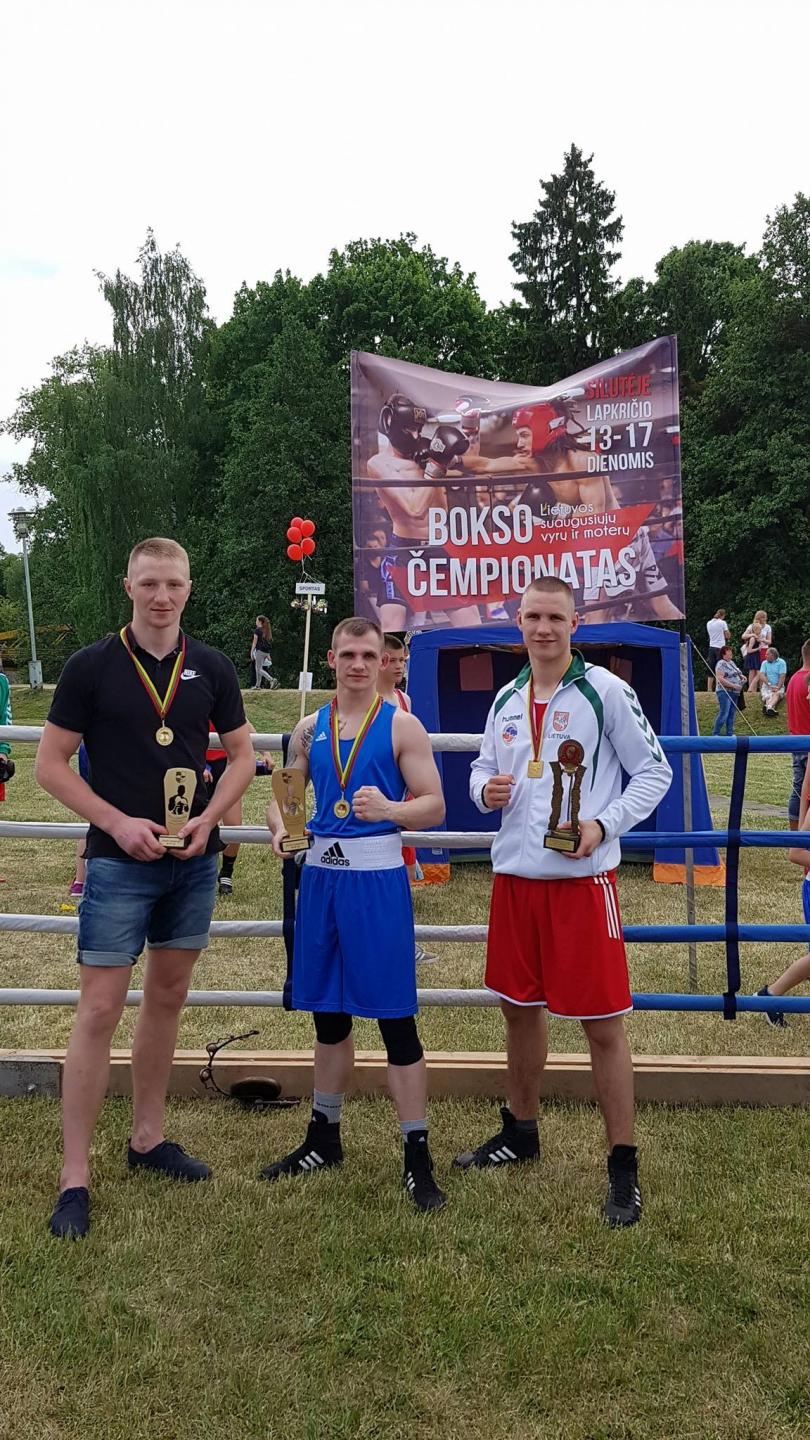 Legendinio Lietuvos boksininko Algirdo Šociko vardo turnyre šilutiškiams keturi čempionų titulai