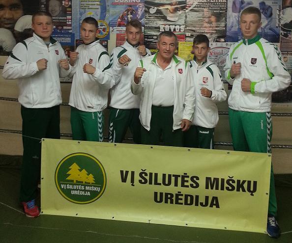 Šilutės sporto mokyklos boksininkai atstovavo Lietuvos rinktinę Ukrainoje, Vokietijoje ir Rusijoje