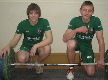 Jaunųjų sunkiaatlečių pasiekimai finalinėse varžybose 