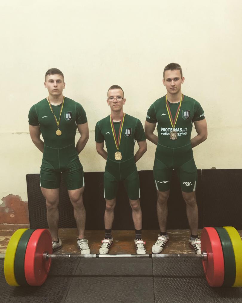 R. Šteinys ir L. Kordušas šalies jaunimo čempionai