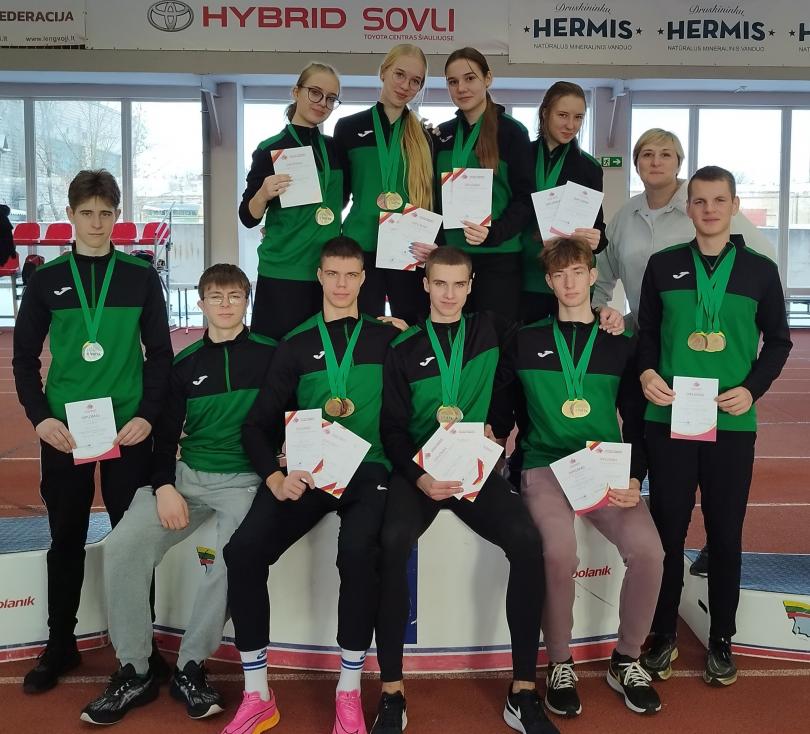 Lietuvos rajonų jaunių ir jaunimo lengvosios atletikos čempionatas Šiauliuose