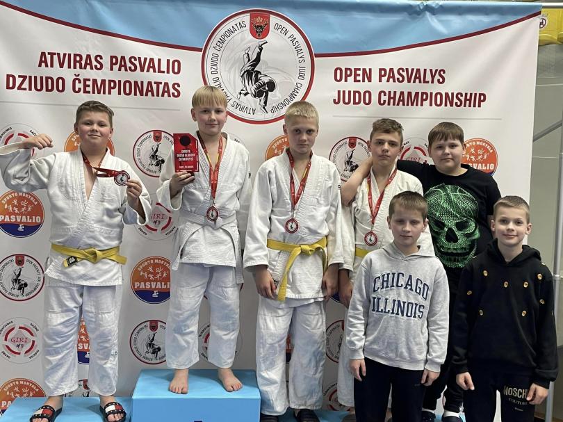 Dziudo čempionatas Pasvalyje