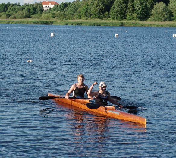 Sporto mokyklos irkluotojos - Lietuvos vicečempionės