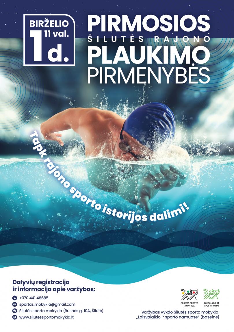 Pirmosios Šilutės rajono plaukimo pirmenybės