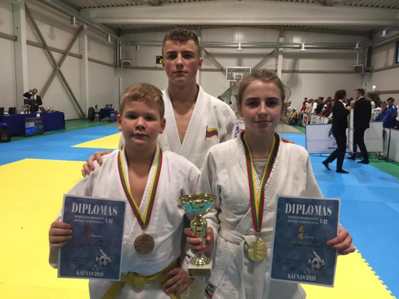 Šilutiškių pergalės moksleivių dziudo čempionate