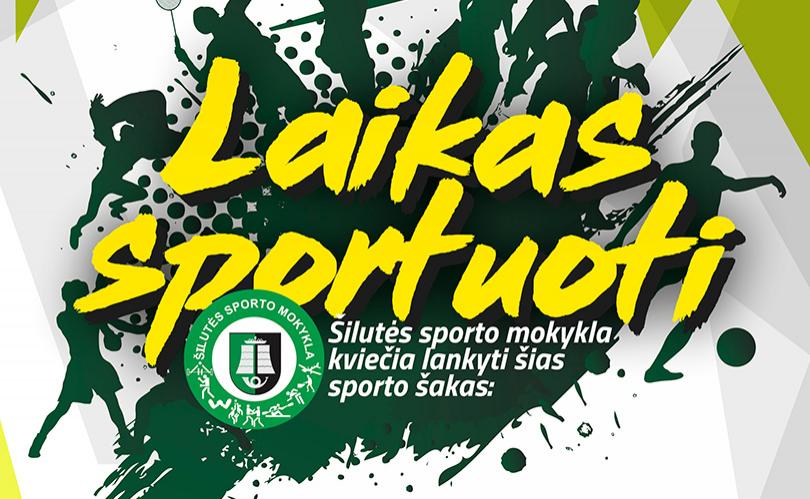 KVIEČIAME LANKYTI MŪSŲ SPORTO MOKYKLĄ