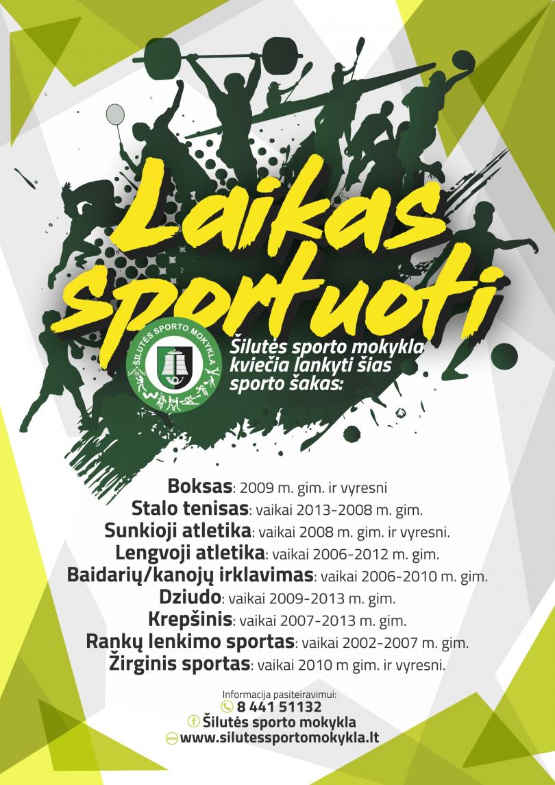 Laikas pajudėti!
