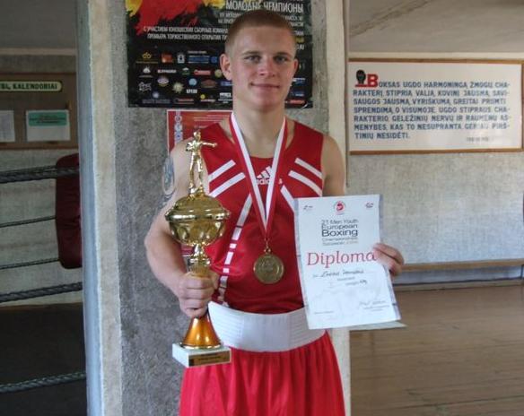 Evaldas Petrauskas - Europos jaunimo bokso čempionas!