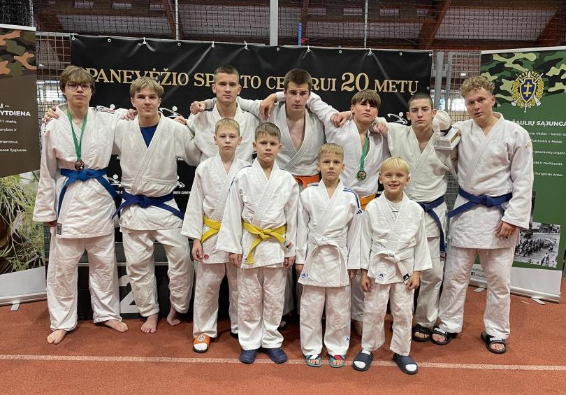 Tarptautinis dziudo turnyras Panevėžyje