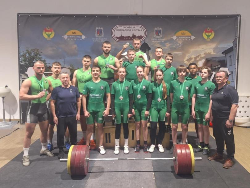 Sunkiosios atletikos turnyras Telšiuose