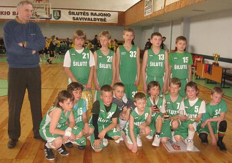 Vaikų krepšinio turnyras Šilutė-500