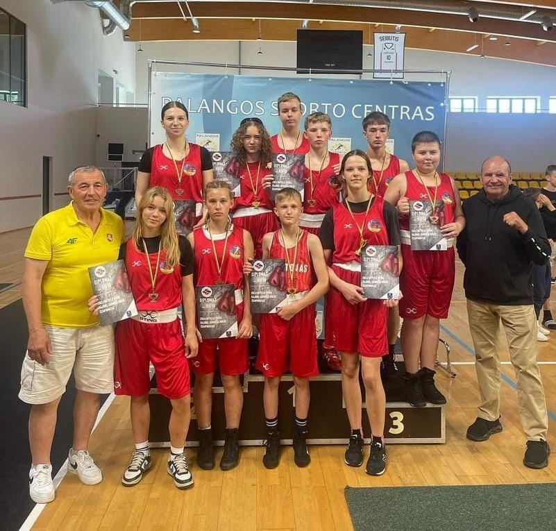 Lietuvos rajonų jaunučių bokso čempionatas Palangoje