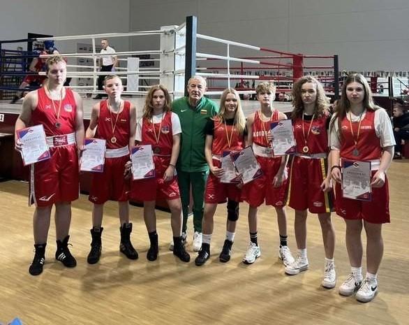 Lietuvos rajonų jaunių bokso čempionatas Telšiuose