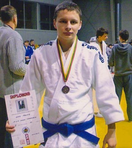 Iš dziudo pirmenybių parvežė bronzą