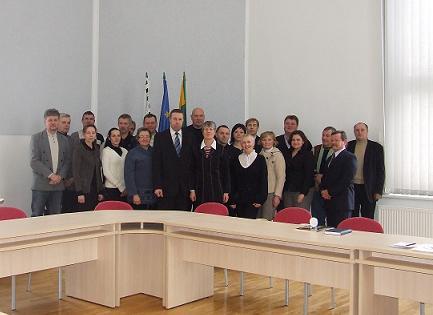 LMSSC metodininkai kalbėjosi su Šilutės rajono savivaldybės sporto atstovais