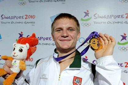 Evaldas Petrauskas Singapūre iškovojo aukso medalį