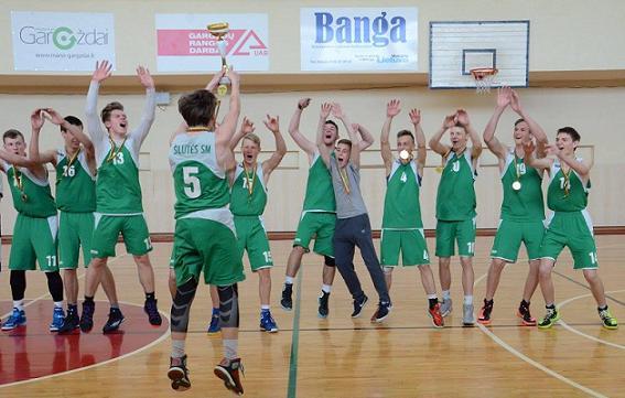 ŽMKL ČEMPIONAIS TAPO ŠILUTĖS SM KREPŠININKAI
