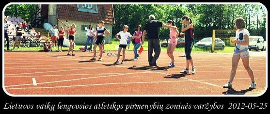 Mūsų jaunieji lengvaatlečiai pasirodė puikiai