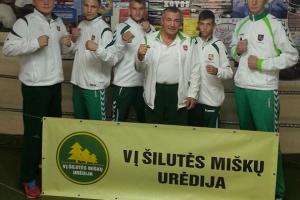 Naujiena - Šilutės sporto mokyklos boksininkai atstovavo Lietuvos rinktinę Ukrainoje, Vokietijoje ir Rusijoje