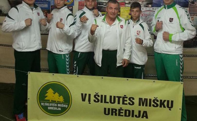 Šilutės sporto mokyklos boksininkai atstovavo Lietuvos rinktinę Ukrainoje, Vokietijoje ir Rusijoje