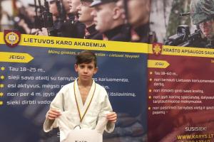 Dziudoistas J.Leškys - iš tarptautinio turnyro su bronzos medaliu