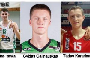 Naujiena - Mūsų krepšininkai - Lietuvos rinktinių kandidatų sąrašuose