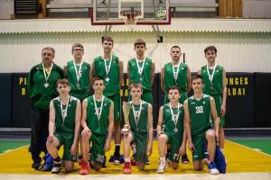 Šilutės penkiolikmečiams krepšininkams – sidabro medaliai